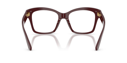 Dolce & Gabbana DG3419 3091 52 Gafas de Mujer - Marco Acetato Cuadrado Burdeos