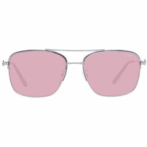 BMWBMW BW0029 - D 6014S Men's Aviator Sunglasses - Bronze Frame, Pink LensesEYEWEAREcecile