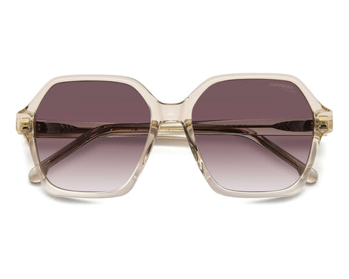 CARRERACarrera 3026/S HAM/3X Women's Sunglasses - Transparent Champagne Frame, Gradient Dark Pink LensesEYEWEAREcecile