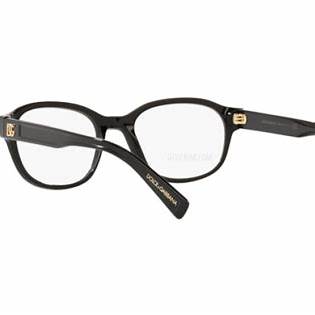 Dolce & Gabbana DG3339 501 51 Lunettes Phantos pour Homme - Monture noire