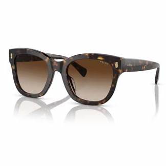 Ralph by Ralph Lauren RA 5301U 5003/13 Women's Sunglasses - Shiny Dark Havana Frame with Gradient Brown Lenses