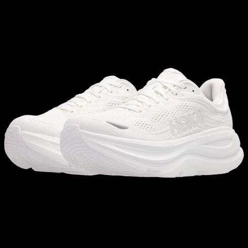 Hoka Bondi 9 Blanc Homme