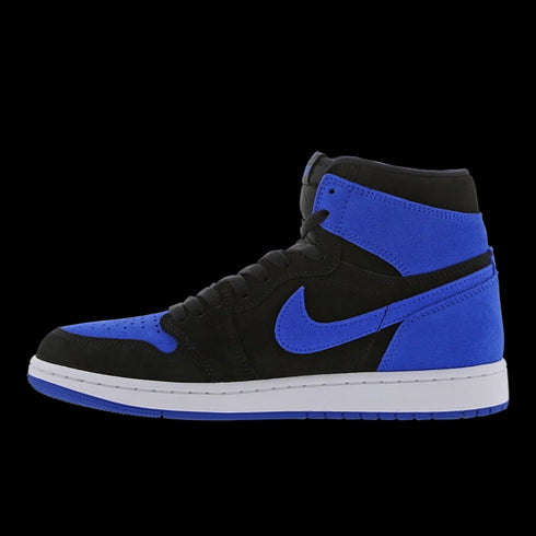 Nike Dunk AJ1 Rétro Haut OG Noir Bleu Royal Femme