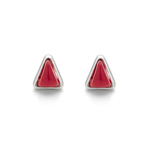 GIOVANNI RASPINIGiovanni Raspini 12286 Red Blade Earrings - Sterling Silver, Red CrystalsBIJOUXEcecile