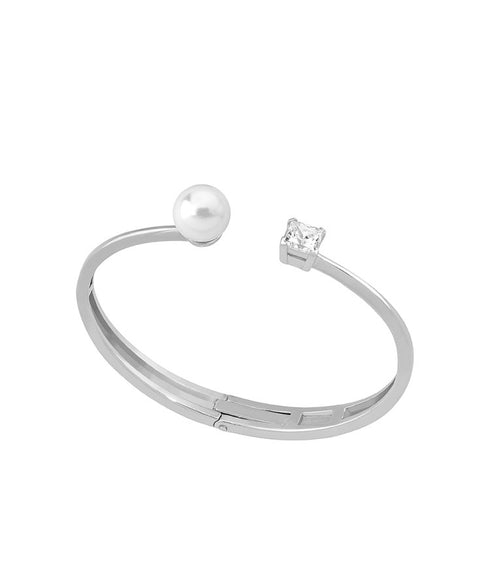 MAJORICAMajorica 15847.01.2.000.010.1 Women's Bracelet – Rhodium - Plated Silver, 10mm Pearl, ZirconiaBIJOUXEcecile