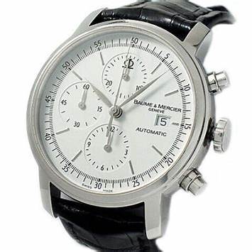 BAUME&MERCIERBaume & Mercier Classima MOA08591 42mm Men's Chronograph Watch - White DialWATCHESEcecile