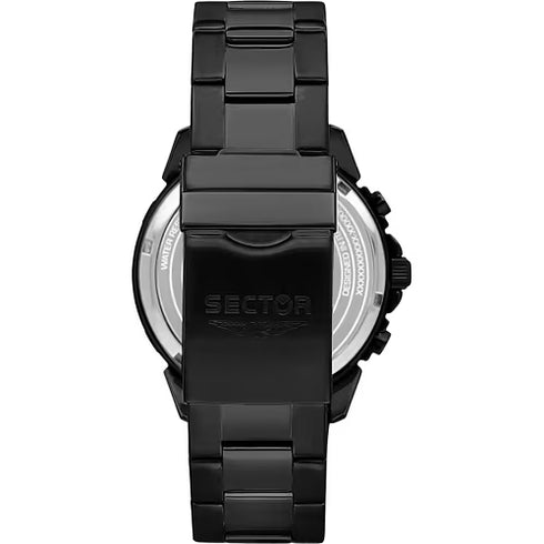 SECTORSector ADV2500 R3273643001 Chronograph – 43mm Blue Dial, Black BraceletWATCHESEcecile