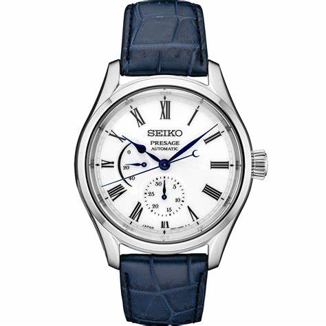Seiko Presage SPB171J1 Reloj Automático de Edición Limitada para Hombre - 40.6mm Caja de Acero Inoxidable, Esfera de Porcelana Arita, Indicador de Reserva de Energía