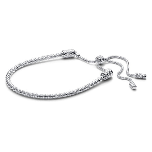 Pandora Moments - Bracciale a catena con borchie 593090C00-2 - Argento, misura regolabile