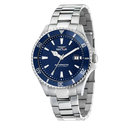 Sector 230 R3223161007 Automatic Men's Watch – Blue Dial, Stainless Steel