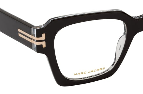 Occhiali da vista Marc Jacobs MJ 1088 807 Donna - Montatura in acetato nero, design squadrato