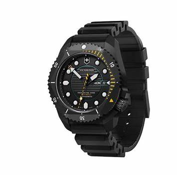 VICTORINOXVictorinox Dive Pro Automatic Men's Watch V241997 – Black Dial, Black Rubber StrapWATCHESEcecile