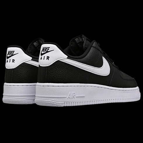 Nike Air Force 1 07 Noir Blanc Hommes