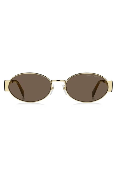MARC JACOBSMarc Jacobs MARC 806/S 01Q70 Unisex Sunglasses - Gold Frame, Brown LensesEYEWEAREcecile