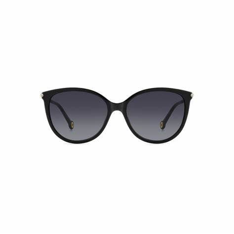 CAROLINA HERRERACarolina Herrera HER 0189/G/S Sunglasses - Black and Gold, 57mmEYEWEAREcecile