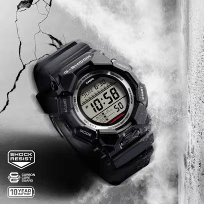 CASIO G - SHOCKCasio G - SHOCK GD - 010 - 1ER Men's Digital Watch – 54.9mm Bio - Based Resin Case, 10 - Year Battery, Super Illuminator, World Time, 200M Water ResistanceWATCHESEcecile