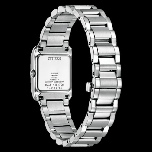 Citizen EW5600-87D Ladies Eco-Drive Watch – Stainless Steel, MOP Dial