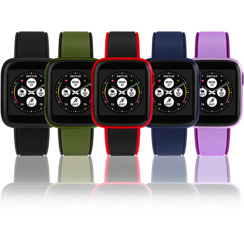 Sector S-04 Colours Smartwatch R3253158006 – Blue Aluminum Case, 40mm