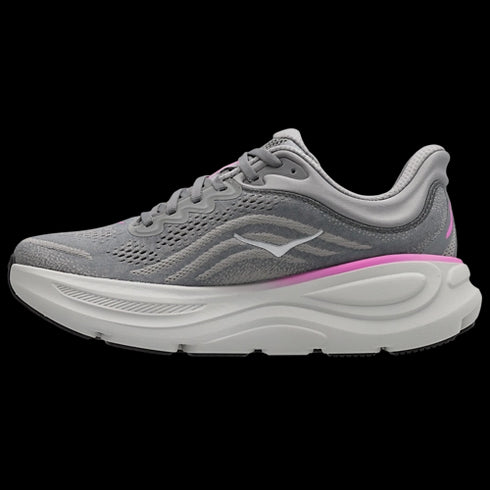 Hoka Bondi 9 Gris Rose Femme
