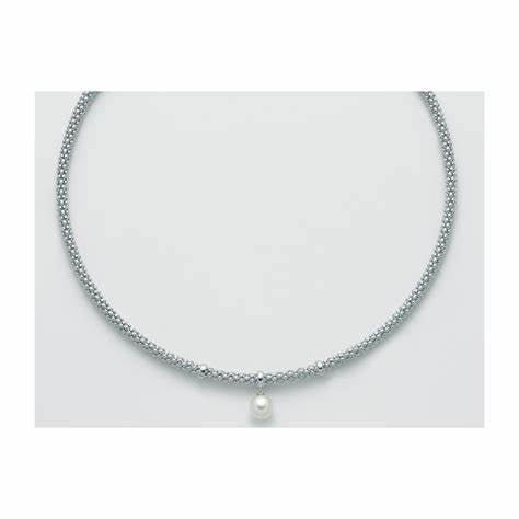 MILUNAMiluna PCL5833B Necklace - 925 Silver with White PearlJEWELRYEcecile