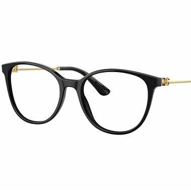 DOLCE & GABBANADolce & Gabbana DG3363 501 54 Women's Butterfly Eyeglasses - Black Acetate FrameEYEWEAREcecile