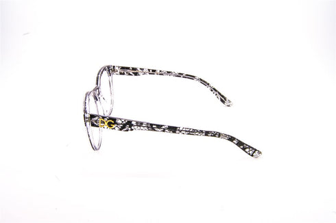 Dolce & Gabbana DG3403 3287 Lunettes œil de chat pour femme - monture acétate dentelle noire