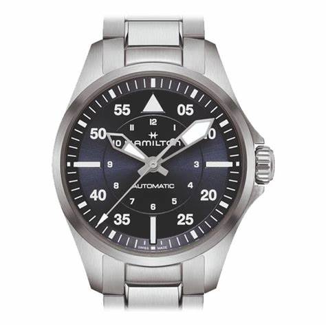 HAMILTONHamilton Khaki Aviation Pilot Auto H76215140 36mm Blue Dial Stainless SteelWATCHESEcecile