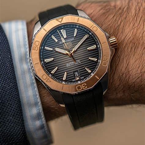 TAG HEUERTAG Heuer Aquaracer Professional 200 WBP2151.FT6199 Men's Watch - Black Dial, Rubber StrapWATCHESEcecile