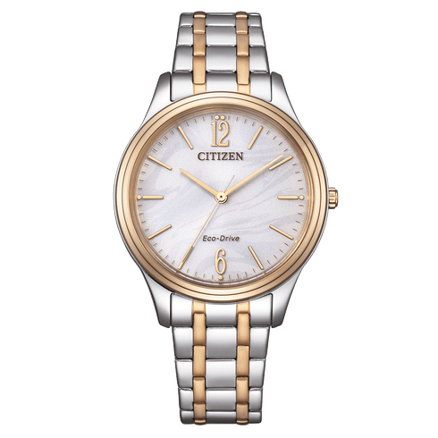 CITIZENCitizen EM0416 - 78A Eco - Drive Women's Watch - Two - Tone Stainless SteelWATCHESEcecile