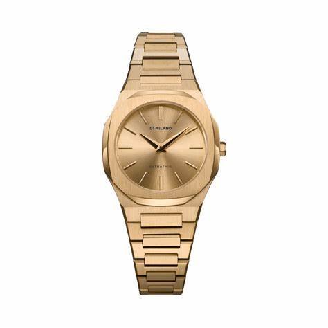 D1 MILANOD1 Milano Ultra Thin Zephyr Gold UTBL31 Women's Watch - Gold Stainless SteeWATCHESEcecile