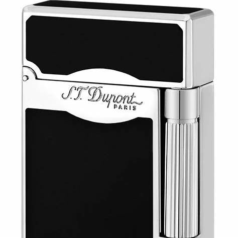 DUPONTS.T. Dupont Ligne 2 Slim Lighter Model 17080 - Black Lacquer and Palladium FinishFASHION ACCESSORIESEcecile
