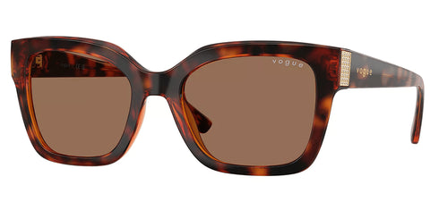 VOGUEVogue VO5613SB Women's Sunglasses – 54mm Square Nylon Frame, Gradient Lenses, UV400 ProtectionEYEWEAREcecile