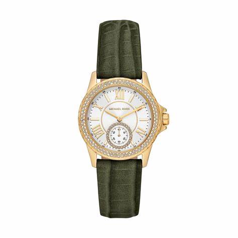 Michael Kors MK4720 Damenuhr mit Lederarmband Everest