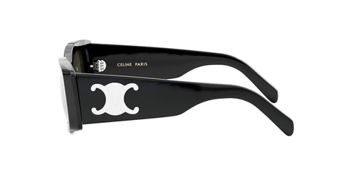 CELINECeline CL40282U Triomphe Maxi Rectangle Sunglasses – 53 mm AcetateEYEWEAREcecile