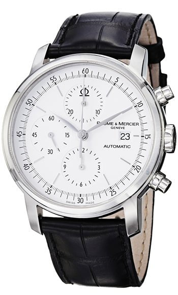 BAUME&MERCIERBaume & Mercier Classima MOA08591 42mm Men's Chronograph Watch - White DialWATCHESEcecile