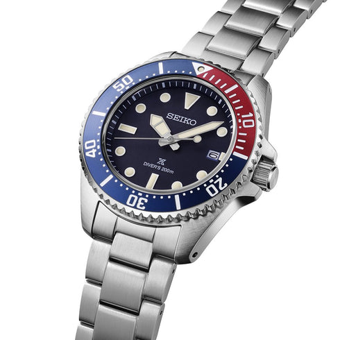 SEIKOSeiko Prospex SNE595P1 Solar Diver's 200m Blue Dial Men's WatchWATCHESEcecile