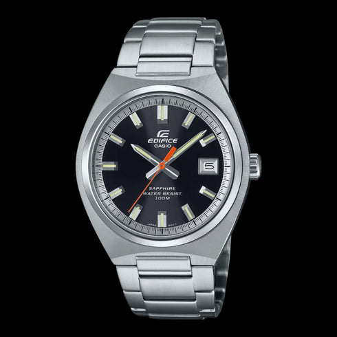 CASIO EDIFICECasio Edifice EFB - 109D - 1AVEF Men's Watch - Stainless Steel, Black Dial, Sapphire CrystalWATCHESEcecile