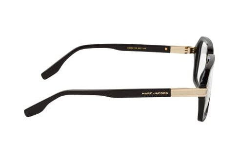 MARC JACOBSMarc Jacobs MARC 715 807 Men's Eyeglasses - Black Acetate Frame, Gold AccentsEYEWEAREcecile