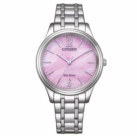 Citizen EM0411-71X Eco-Drive Reloj mujer - Esfera rosa
