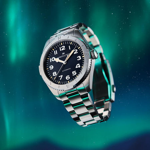 Hamilton Khaki Field Expedition Auto H70315130 - 41mm Stainless Steel, Black Dial