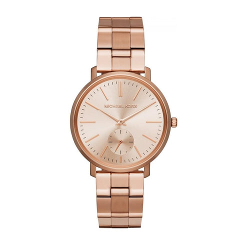 Michael Kors Jaryn MK3501 Reloj de Mujer - Oro rosa, diseño minimalista
