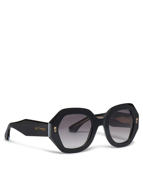 Etro 0015/S 2LF-HA Women's Square Sunglasses - Bordeaux Frame, Brown Lenses