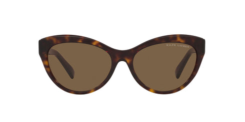 Ralph Lauren RL 8213 6054/13 Women's Sunglasses - Havana Frame, Gradient Brown Lenses