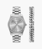Orologio e bracciale da uomo Emporio Armani AR80075SET - Acciaio inossidabile 41 mm