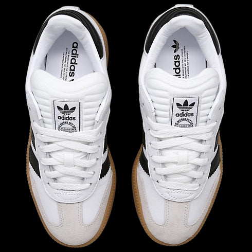 Adidas Samba PLATFORM Blanc Noir Homme