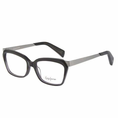 YOHJI YAMAMOTOYohji Yamamoto YY1014 54909 Unisex Square Optical Glasses - Black FrameEYEWEAREcecile