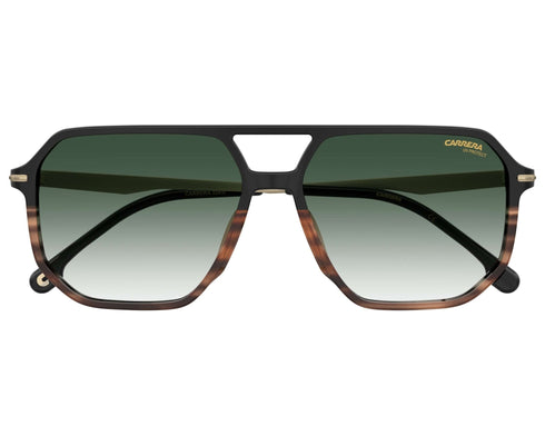 CARRERACarrera 324/S WR7 - 9K 59 Men's Sunglasses - Black Havana Frame, Green Shaded LensesEYEWEAREcecile