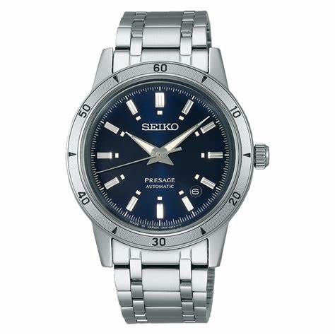 SEIKOSeiko Presage Style 60's SRPL07J1 Men's Automatic Watch - 39.5mm Stainless SteelWATCHESEcecile