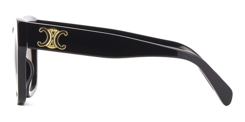CELINECeline CL40253I Triomphe Geometric Cat‑Eye Sunglasses – 55 mm Acetate Frame, Gradient Lenses, UV400EYEWEAREcecile