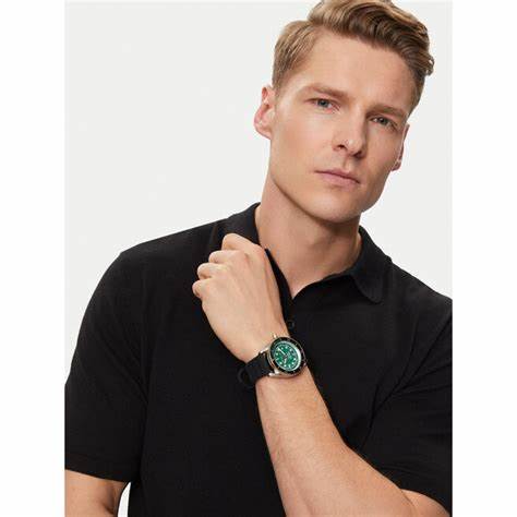 Michael Kors MK9158 Orologio da uomo con quadrante verde marittimo e cinturino in silicone